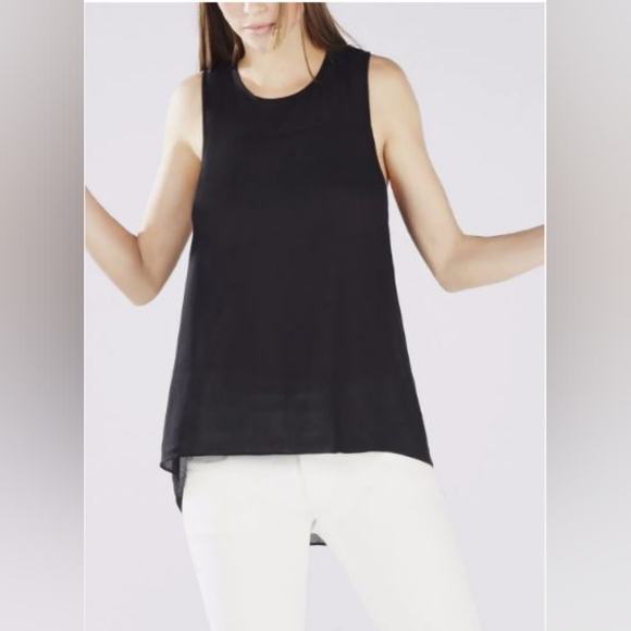 BCBGMAXAZRIA | Racerback Tank with Slit - Size XXS - Picture 2 of 10
